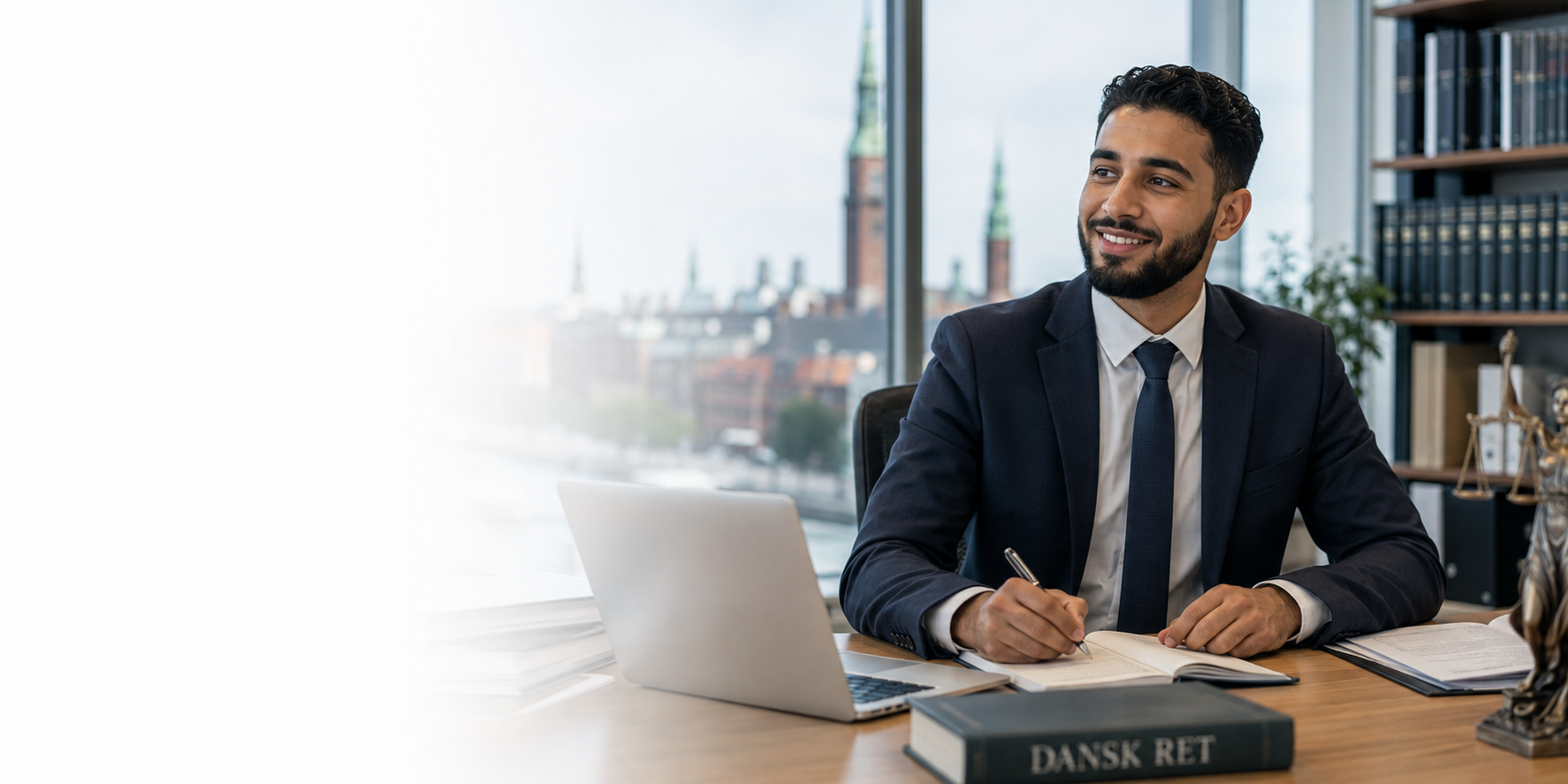 Muslimsk jurist arbejder for retfærdighed i Danmark