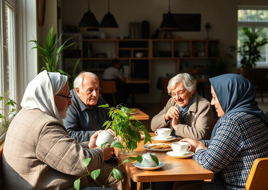 Ældrecaféen samler flere hver uge